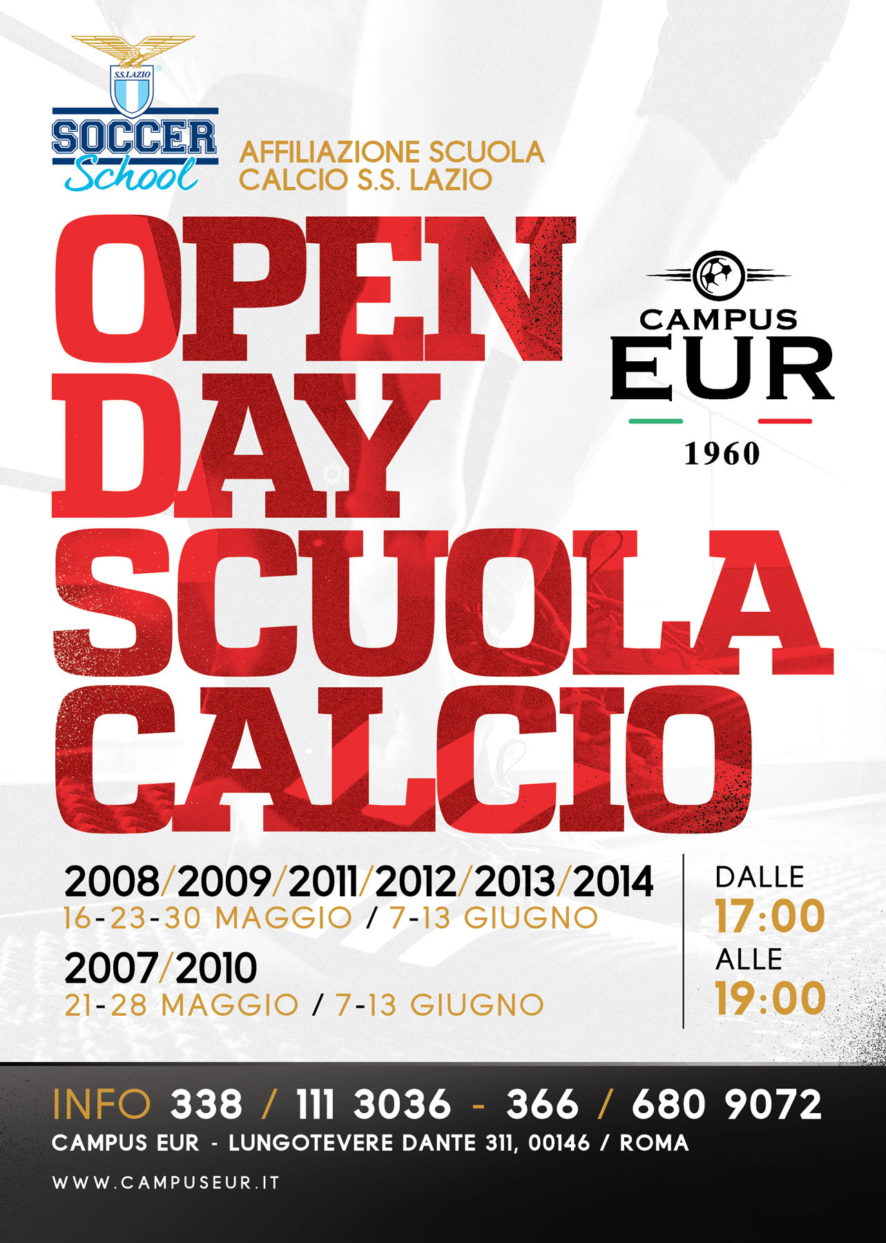 OPEN DAY SCUOLA CALCIO!